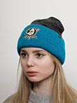 Шапка 47 BRAND арт. H-TTBFZ25ACE-BKA Anaheim Ducks NHL (зеленый / черный)